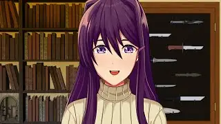 Yuri Shows Me Her New Room, Her Knife Collection and Talks About Her Family - Just Yuri (DDLC Mod)