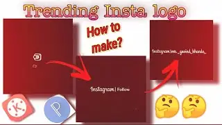 How to make instagram trending logo || In kine master || GK EDITZ ||