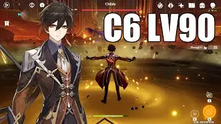 【原神 Genshin Impact】C6 Zhongli vs Lv90 Childe