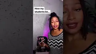 When you learn how to do your makeup for real.