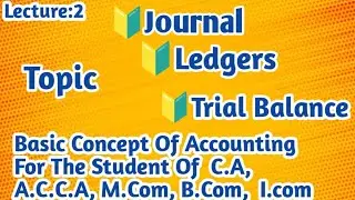 journal ledger and trial balance- journal ledger and trial balance class11