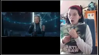 AHSOKA TRAILER REACTION (just me absolutely enjoying it)