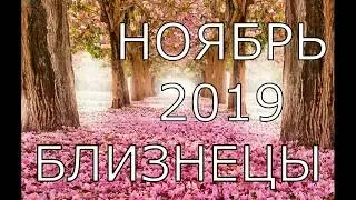 БЛИЗНЕЦЫ. ТАРО ПРОГНОЗ НОЯБРЬ 2019