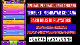 Aplikasi Penghasil Uang Terbaru 2024 Terbukti Membayar | Live Withdraw