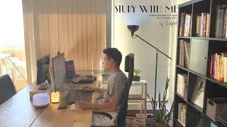 2-HOUR STUDY WITH ME 🌿 / Ambient Meditative Music  /  Pomodoro 45-15
