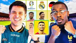 The Euro 2024 FOOTBALL TIC TAC TOE was IMPOSSIBLE to BEAT?! 🥵