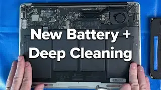 MacBook Air: Battery Replacement and Deep Cleaning (Safe and Easy)