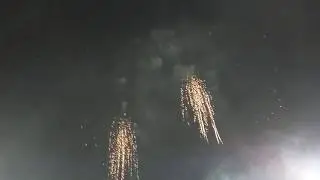 Салют в Таджикистане.