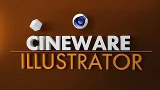 Cineware For Illustrator - Cinema 4D Inside Illustrator! First look