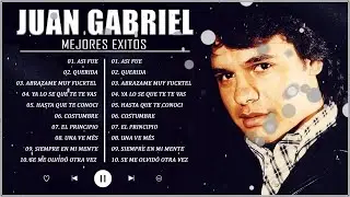 JUAN GABRIEL SUS 20 GRANDES EXITOS ROMANTICOS - JUAN GABRIEL EXITOS MIX 2023