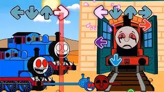 FNF Double Thomas EXE VS Big Engine Brawl (Dirty Pride) - Friday Night Funkin'