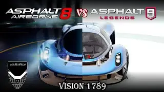 Vision 1789: Asphalt 8 vs Asphalt 9