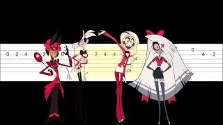 Finale - HAZBIN HOTEL - THE SHOW MUST GO ON (Easy Guitar Tabs Tutorial)