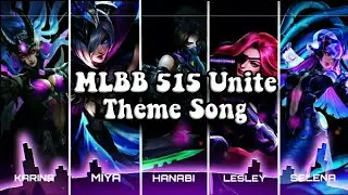 ❖ Nightcore • MLBB 515 Unite Theme Song || Switching Vocals  - Lyrics