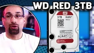 WD RED 3TB, UNBOXING