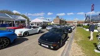 Porsche Turbo 50th Anniversary Parade at Salon Privé London 2024