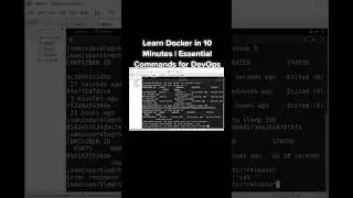 Learn Docker in 10 Minutes | Essential Commands for DevOps