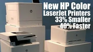 HP Color LaserJet: 33% Smaller, 40% Faster