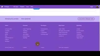How to submit account for twitter developer account?