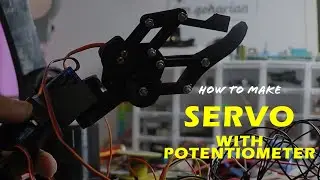How to control servo with potentiometer 