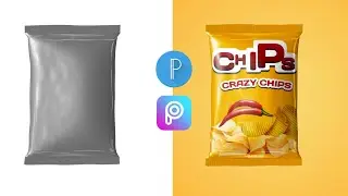 Product Packaging Design on Android Using Pixellab|Picsart