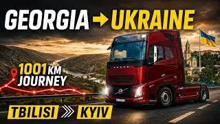 ETS2 | Georgia to Ukraine — 1001 KM | Realistic Trucking