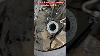 How to fit activa 125 stearing racher set #youtube #youtubeshorts