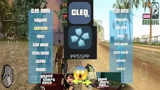 GTA: VCS & LCS CLEO Mod in PSP Emulator (Tutorial) |