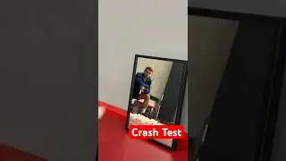 crash a Glass with a Badminton Shuttlecock