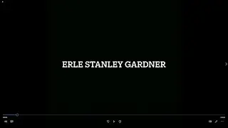 Erle Stanley Gardner display at E.P. Foster Library