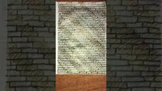 Кирпичная стена . Мне скучно было и может видео будут редко . Т. к мне в школу . Я в 8