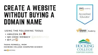 Create a Website Without Buying a Domain Name using S3, QR Code Monkey and Bitly