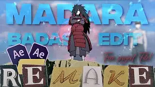 Uchiha Madara Badass Edit - Nemesis [Remake Edit/AMV] Free Project File!