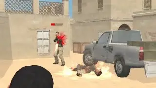 Shootout 😆 new android game, you are a commando fighting in the desert