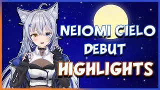 Neiomi Cielo Vtuber Debut Highlights 🐺🔞