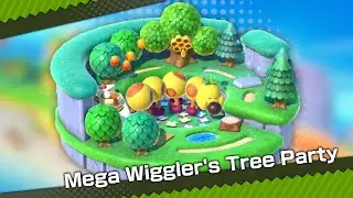 Super Mario Party Jamboree - Mega Wiggler's Tree Party (15 Turns - 2 Players)