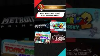 WHAT DO YOU PREFER? #shorts #nintendodirect #metroid #supermario #tomodachilife #hollowknight