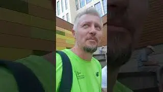 Встреча с другом архитектором, Москва, пр.Мира, дворик архитектурного бюро