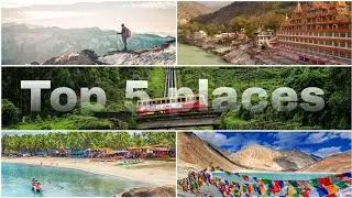 Top 5 places to visit in June July August 2023 || places to visit in June in India