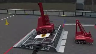First Robotics Competition - CHARGED UP presented by Haas | Game Animation With Hebrew Subtitles