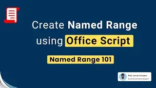 1. Create Named Range Using Office Scripts