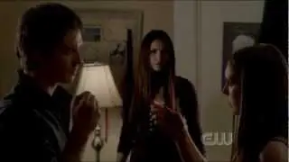 Damon & Elena - 4x01 Elena remembers what Damon compelled her to forget