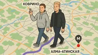 ЧЕРЕЗ ВСЮ МОСКВУ ПЕШКОМ! 40 КМ 🚶‍♂️‍➡️