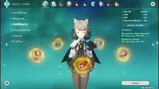Thats What DPS Lynette Can Do - [Genshin Impact]