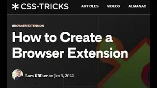 How to Create a Browser Extension