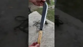 Restored a machete for a friend 