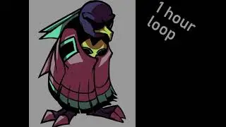 D-Sides Left Unchecked by asterglory 1 hour loop FNF
