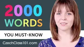 2000 Words Every Czech Beginner Must Know