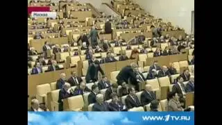 Скандал - Жириновский и Воробьев