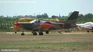 Siai Marchetti SF260 (I-SMAA) landing at Fly Party 2022
